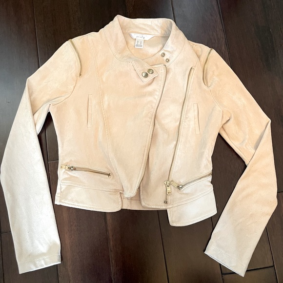 Faux suede jacket - Picture 1 of 4